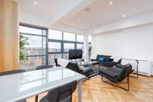 Open plan dining kitchen